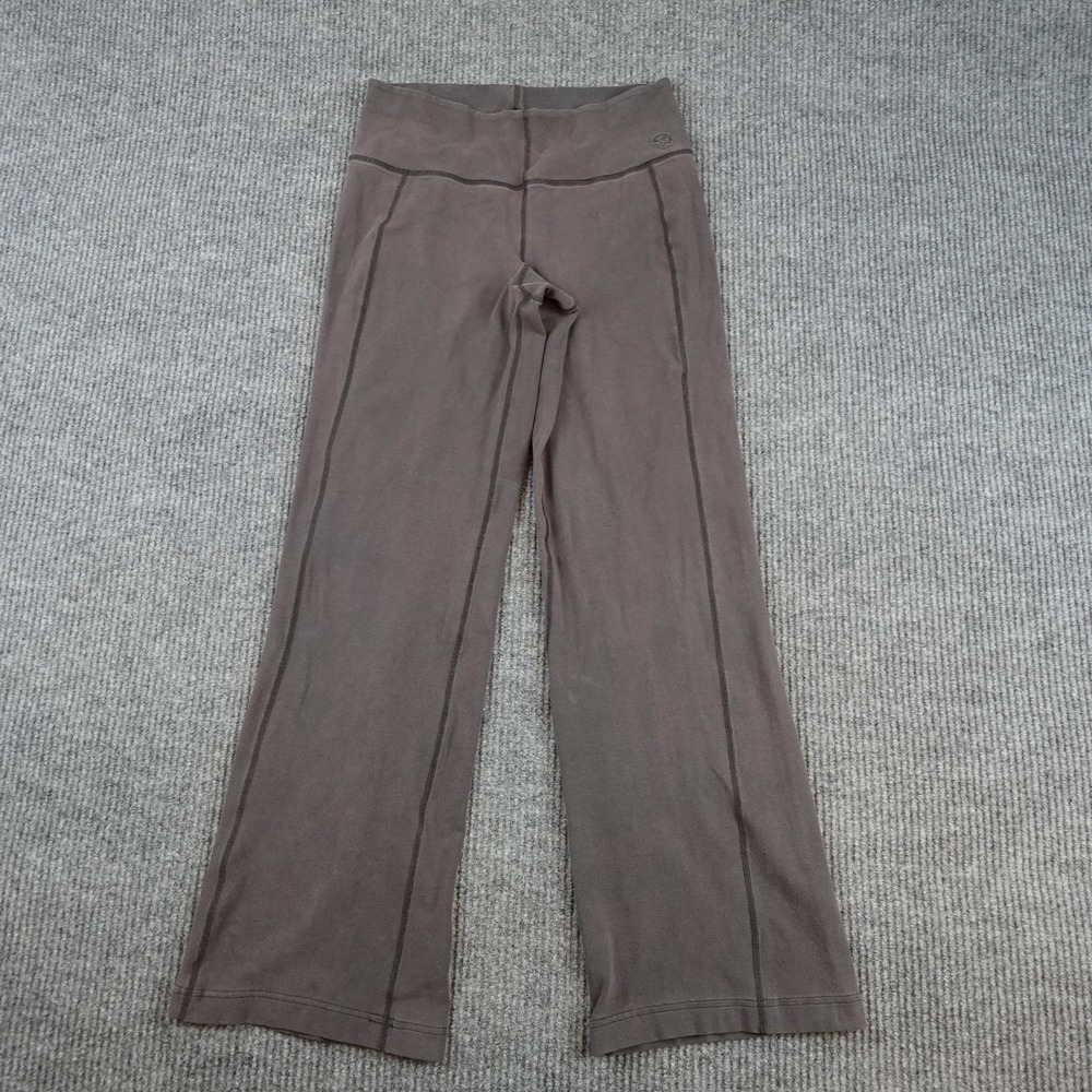 Mountain Hardwear Sweatpants Womens Small Brown Jersey High Waist Stretch Yoga